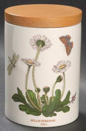 Botanic Garden 5" Storage Jar & Lid