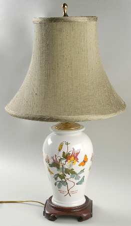 Botanic Garden Canton Vase Lamp & Shade