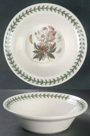 Botanic Garden Rim Cereal/Oatmeal Bowl