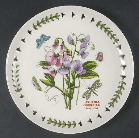 Botanic Garden Pierced Edge Salad Plate