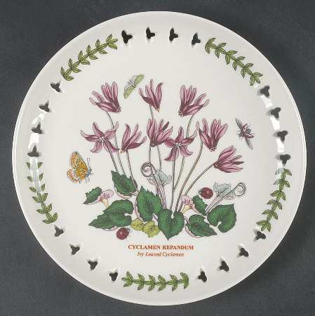 Botanic Garden Pierced Edge Salad Plate