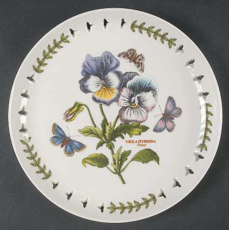 Botanic Garden Pierced Edge Salad Plate