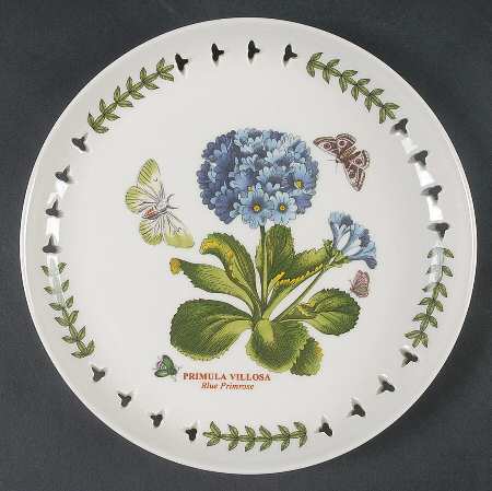 Botanic Garden Pierced Edge Salad Plate