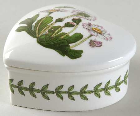 Botanic Garden Heart Shaped Box & Lid
