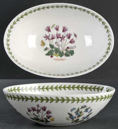 Botanic Garden 8" Oval Nesting Bowl
