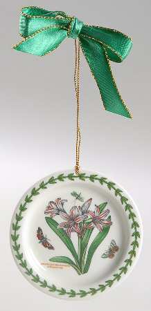 Botanic Garden Plate Shape Ornament