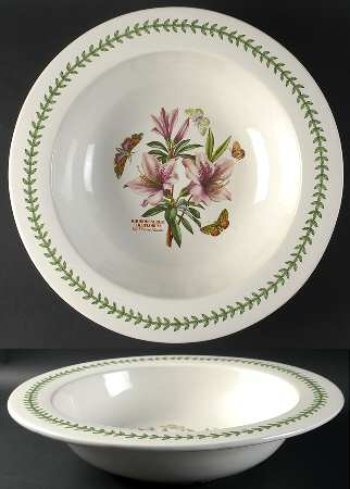 Botanic Garden 15" Large Salad Serving Bowl