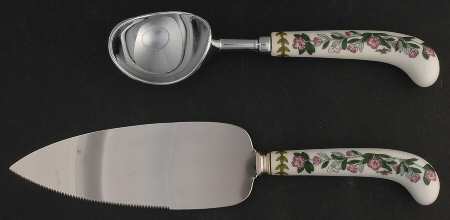 Botanic Garden Ice Cream Scoop & Cake Server Set
