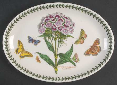 Botanic Garden 10" Oval Steak Platter