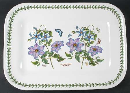 Botanic Garden 18" Rectangular Tray