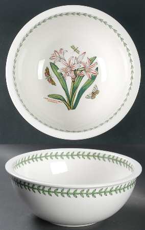 Botanic Garden 10" Large Salad Serving Bowl