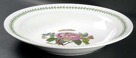 Botanic Garden 16" Large Low Salad Serving Bowl