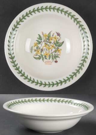 Botanic Garden Romantic Shape Rim Cereal/Oatmeal Bowl