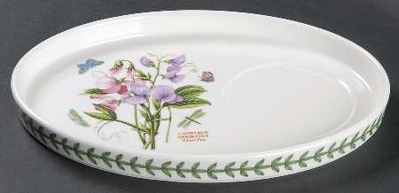 Botanic Garden Gardening Oval Snack Plate