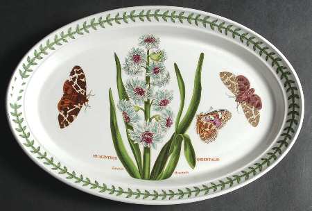 Botanic Garden 11" Oval Steak Platter