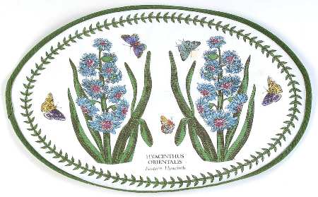 Botanic Garden Oval Cloth Placemat