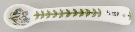 Botanic Garden 1/4 Teaspoon Ceramic Measuring Spoon