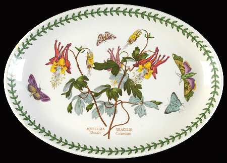 Botanic Garden 10" Oval Steak Platter