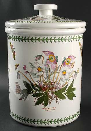 Botanic Garden Bread Crock with Lid