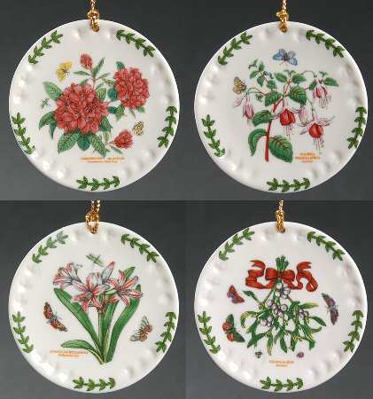 Botanic Garden Mini Laurel Leaf Plate - Set of 4