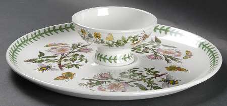 Botanic Garden Chip/Dip Set (Uses Sorbet for Dip)