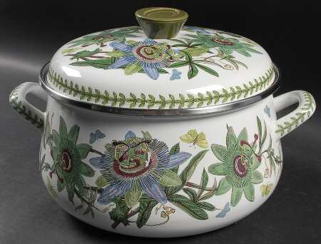Botanic Garden 5 Qt Metal Covered Casserole