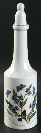 Botanic Garden Oil Or Vinegar Cruet and Stopper