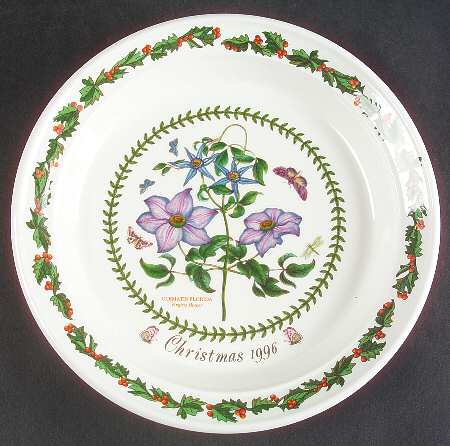 Botanic Garden 1996 Annual Christmas Plate
