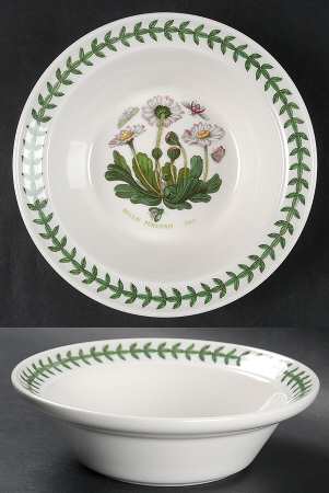Botanic Garden Rim Cereal/Oatmeal Bowl by Portmeirion