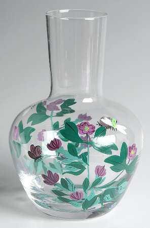 Botanic Garden 2 Pc Glass Night Set-Carafe Only