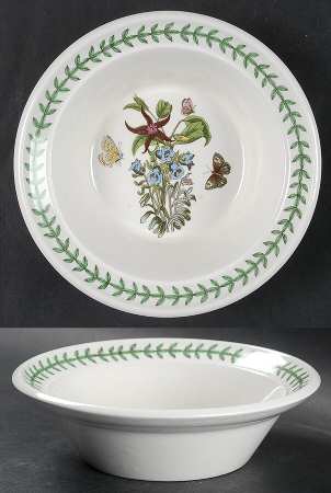Botanic Garden Rim Cereal/Oatmeal Bowl