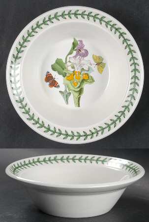 Botanic Garden Rim Cereal/Oatmeal Bowl