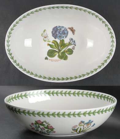 Botanic Garden 11" Oval Nesting Bowl