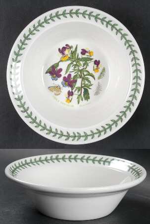 Botanic Garden Rim Cereal/Oatmeal Bowl