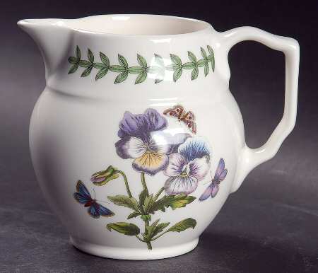 Botanic Garden 8 Oz Staffordshire Jug