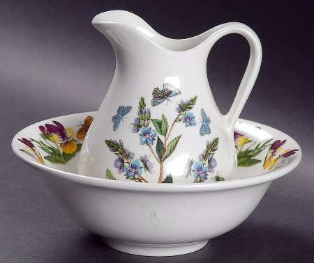 Botanic Garden Mini Ewer & Basin Set
