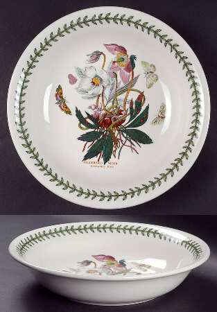 Botanic Garden 10" Flared Pasta Serving Bowl