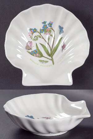 Botanic Garden Shell Shaped Dish