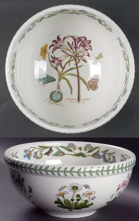 Botanic Garden 10" Large Salad Serving Bowl
