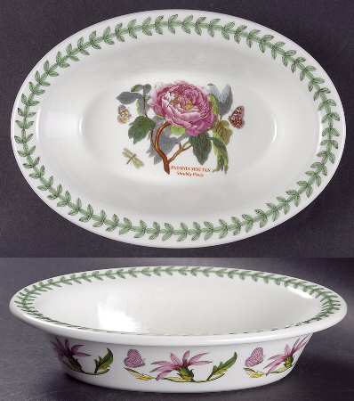 Botanic Garden 8" Oval Pie Baker
