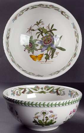 Botanic Garden 10" Large Salad Serving Bowl