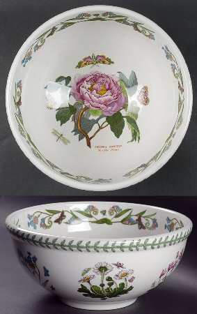 Botanic Garden 10" Large Salad Serving Bowl