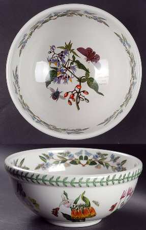 Botanic Garden 9" Salad Serving Bowl