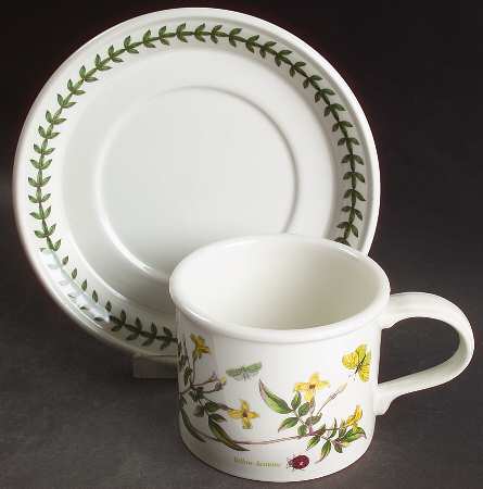 Botanic Garden Drum Breakfast Cup & Saucer Set