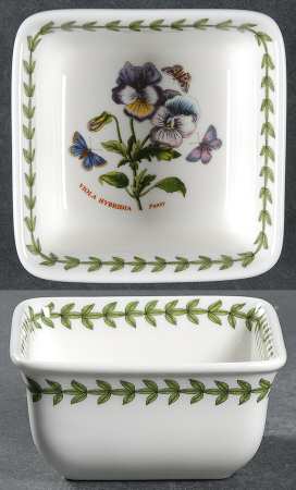 Botanic Garden Square Bowl for 5pc Entertainment Set