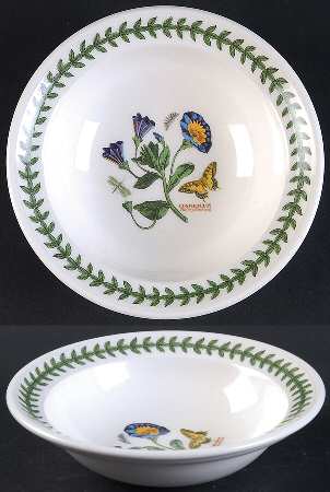 Botanic Garden Romantic Shape Rim Cereal/Oatmeal Bowl