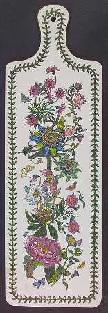 Botanic Garden 17" Wood Rectangular Cutting Board