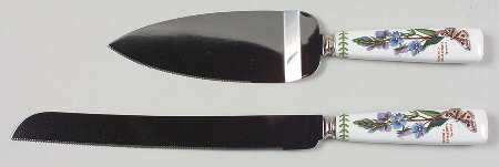 Botanic Garden 2-Piece Cake Set (Knife and Server)