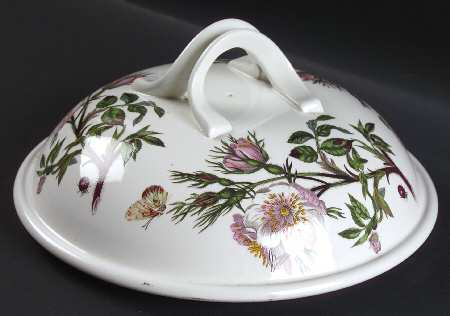 Botanic Garden Lid for 3 Qt Round Romantic Shape Casserole by Portmeirion