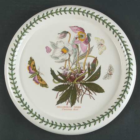 Botanic Garden Plate for Cheese Dome